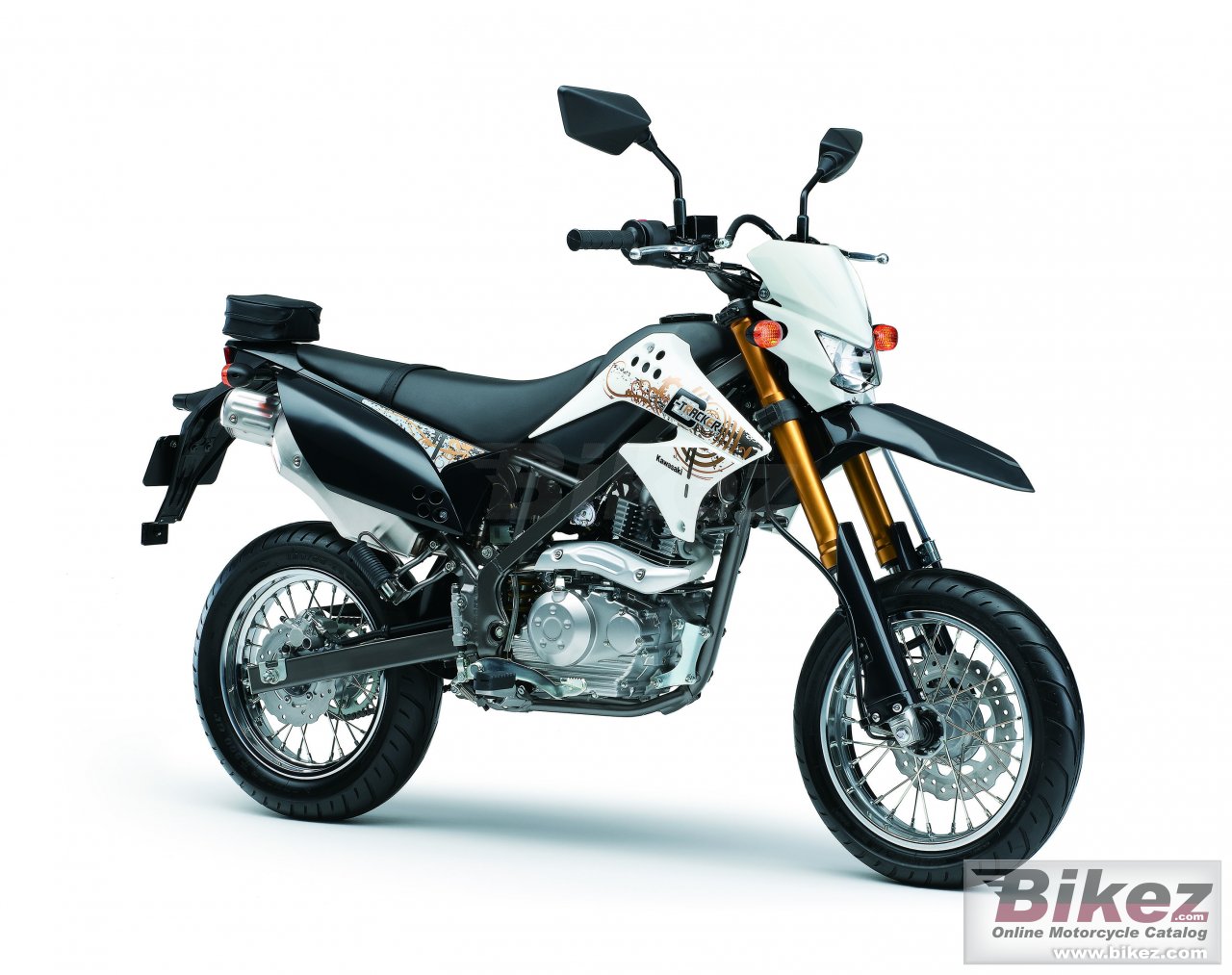Big Kawasaki d-tracker 125 picture and wallpaper from Bikez.com
